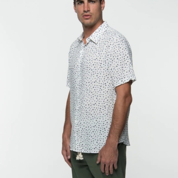 Parallel x League Duke Woven Shirt Large NWT - Picture 2 of 9